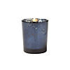 Navy Blue Mercury Glass Votive Candle Holders with Battery-Operated Candles - 24 Pc. Image 2