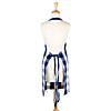 Navy Buffalo Check Chef Apron Image 2