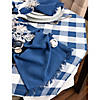 Navy Buffalo Check Table Topper 40X40 Image 4