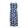 Navy Cat Print Chef Apron Image 1