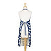 Navy Cat Print Chef Apron Image 1