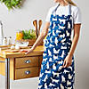 Navy Cat Print Chef Apron Image 3