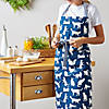 Navy Cat Print Chef Apron Image 4