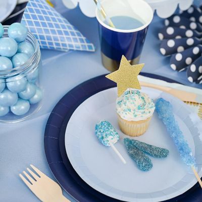 Navy Classic Large Plates -10/Pack - 10 Pieces Image 2