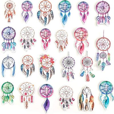 Navy Peony Dreamy Dream Catcher Stickers Image 1