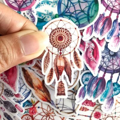Navy Peony Dreamy Dream Catcher Stickers Image 2