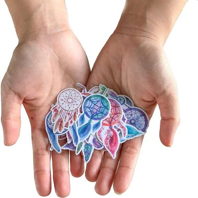 Navy Peony Dreamy Dream Catcher Stickers Image 3