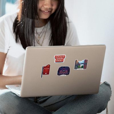 Navy Peony Nashville Stickers Image 3