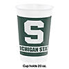 Ncaa Michigan State University Plastic Cups - 24 Ct. Image 1