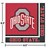 Ncaa Ohio State University Napkins 60 Count Image 1