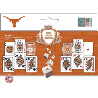 NCAA Texas Longhorns 2-Pack Playing cards &amp; Dice set Image 3