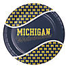 Ncaa University Of Michigan Paper Plates - 24 Ct. Image 1
