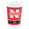 Ncaa University Of Nebraska Plastic Cups - 24 Ct. Image 1