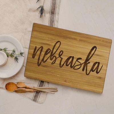 Nebraska Bamboo Board 17.75x11 Image 1