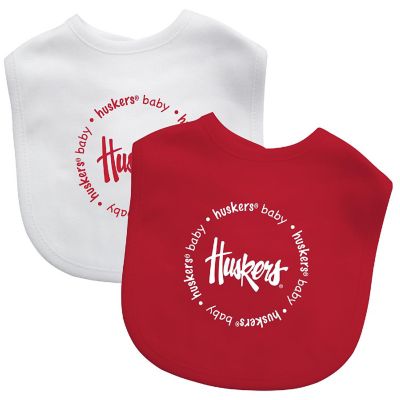 Nebraska Cornhuskers - Baby Bibs 2-Pack Image 1