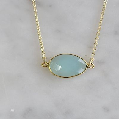 Necklace Chalcedony Image 1