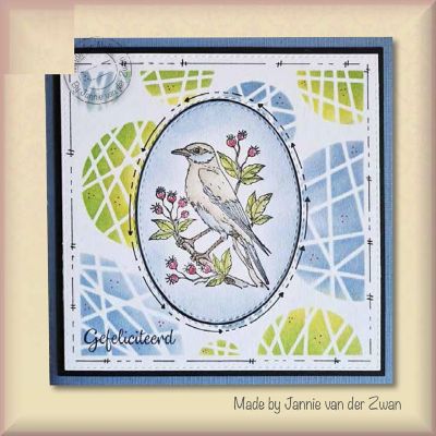 Nellie's Choice Multi Frame Die  Double Stitchlines Oval Image 1