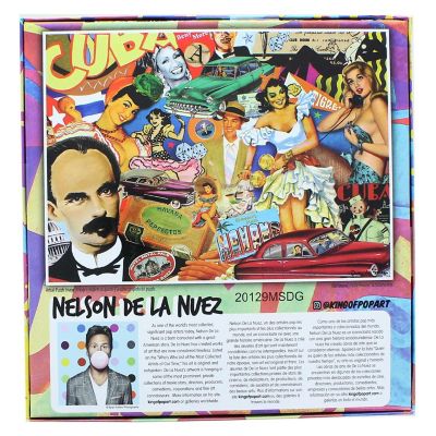 Nelson De La Nuez King Of Pop Art 1000 Piece Jigsaw Puzzle  Old Havana Image 1