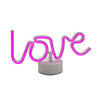 Neon Love Tabletop Sign Image 1