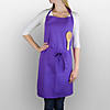 Neon Purple Chef Apron Image 2