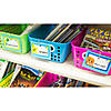 Neon Tall Storage Baskets with Handles - 6 Pc. Image 2