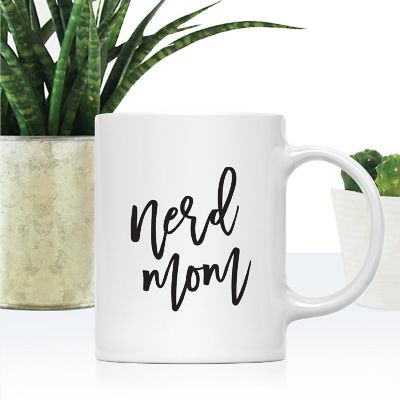 Nerd Mom Ceramic Mug Image 1