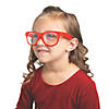Nerdy Clear Lens Glasses Valentine Exchanges with Card for 12 Image 2