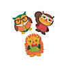 Nerdy Fall Critter Magnet Craft Kit - Makes 12 Image 1