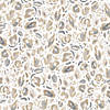 Neutral Brushstroke Leopard Peel and Stick Wallpaper Image 1