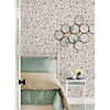 Neutral Brushstroke Leopard Peel and Stick Wallpaper Image 1