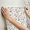 Neutral Brushstroke Leopard Peel and Stick Wallpaper Image 4