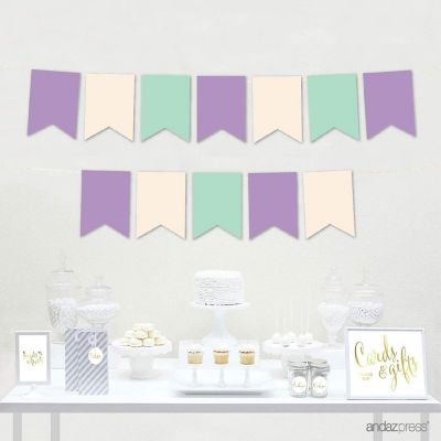 Neutral Elephant Pennant - 4 x 5.5 Inch Image 1