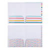 Neutral Rainbow Pocket Folders - 12 Pc. Image 1