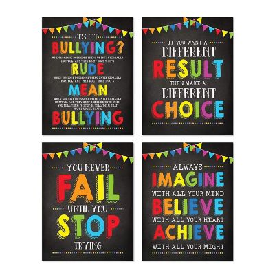 Never Fail Stop Trying 8.5x11in 4-Pack Image 1