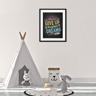 Never Give Up on Dreams 8.5x11in Image 1