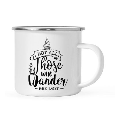 Never Stop Wonder Metal Camping Mug Image 2