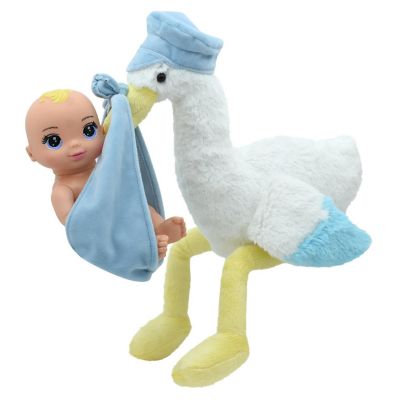 New Adventures: Magic Nursery: 8" Special Delivery Set - Blue Image 1