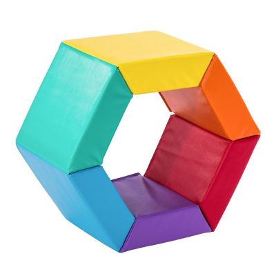 New Bounce Hexagon Shaped Foldable Soft Play Area Image 1