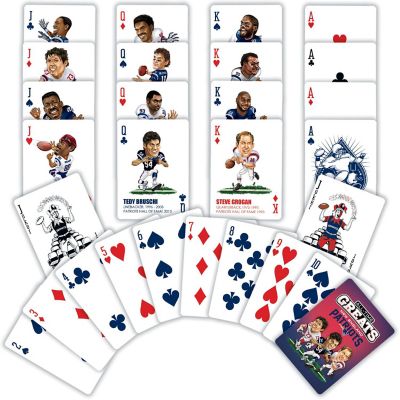 New England Patriots All-Time Greats Playing Cards - 54 Card Deck Image 2