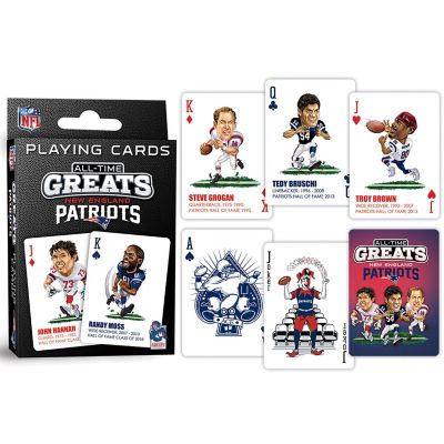 New England Patriots All-Time Greats Playing Cards - 54 Card Deck Image 3
