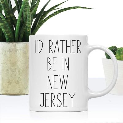 New Jersey Ceramic Travel Coffee Mug Image 1