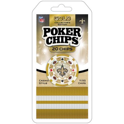 New Orleans Saints 20 Piece Poker Chips Image 1