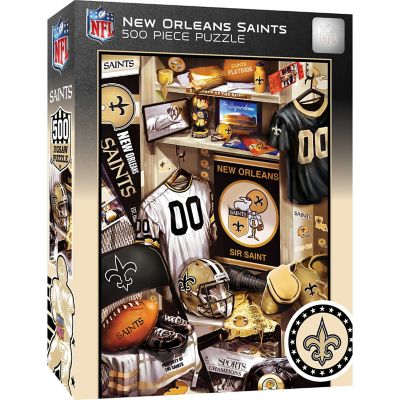 New Orleans Saints - Locker Room 500 Piece Jigsaw Puzzle Image 1