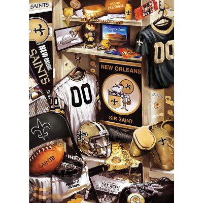 New Orleans Saints - Locker Room 500 Piece Jigsaw Puzzle Image 2