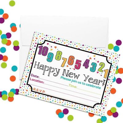 New Year's Countdown Invitations 40pc. by AmandaCreation Image 1