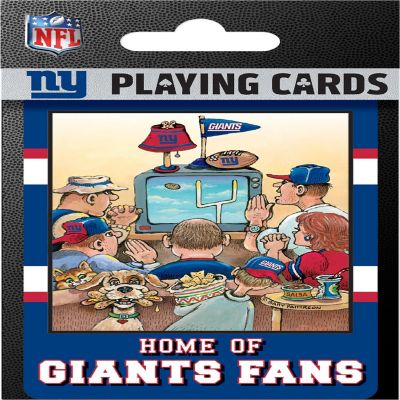 New York Giants Fan Deck Playing Cards - 54 Card Deck Image 1