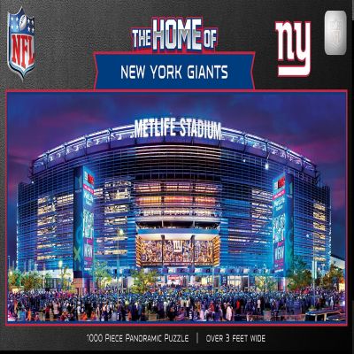 New York Giants - Stadium View 1000 Piece Panoramic Jigsaw Puzzle Image 1
