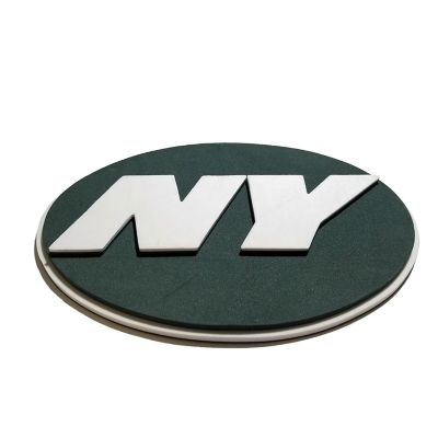 New York Jets NFL 10 Inch FanChain 3D Foam Magnet Image 1