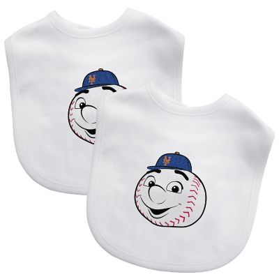 New York Mets - Baby Bibs 2-Pack - Mr. Met Image 1