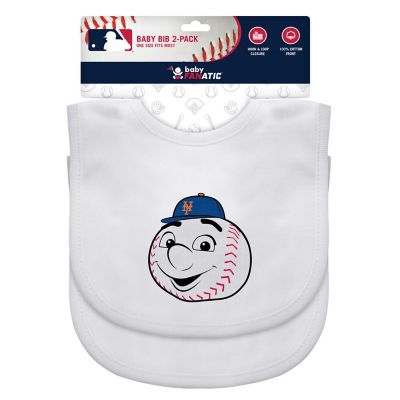 New York Mets - Baby Bibs 2-Pack - Mr. Met Image 2